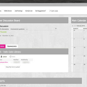 SharePoint Intranet Build for Dunkin Donuts Franchisee